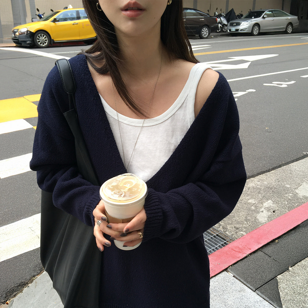 YE Noll Scoop Back Tank - White
