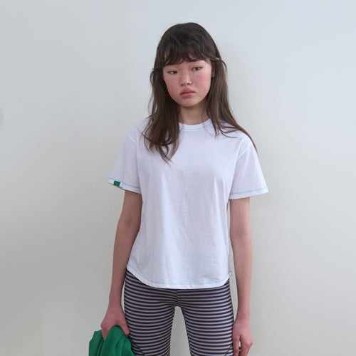 NOCONTENT 313. Roundly Plain T _ White
