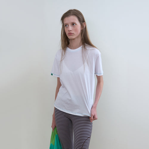 NOCONTENT 313. Roundly Plain T _ White