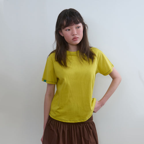 NOCONTENT 313. Roundly Plain T _ Yellow