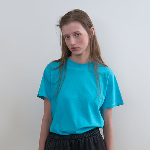 NOCONTENT 313. Roundly Plain T _ Aqua