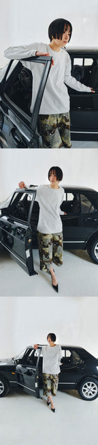 PLZPROJECT LAYERED LONG SLEEVE, WHITE MELANGE