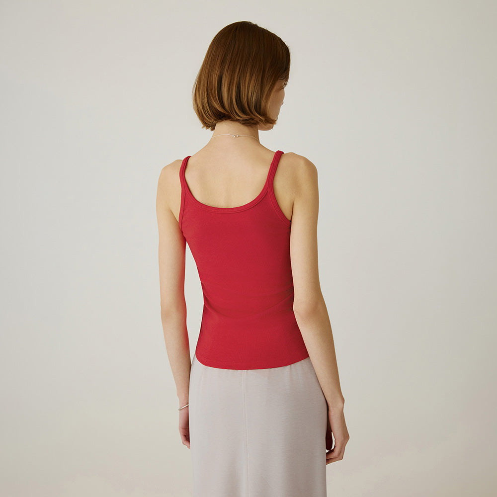 Siyazu SITP5270 Comfort U-neck tank top_Red
