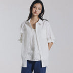 ANDNEEDS Foin pocket shirt (whtie)