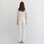 DERS [2nd] Tess 90s basic t-shirt - Ivory
