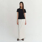 DERS [1st] Tess 90s basic t-shirt - black