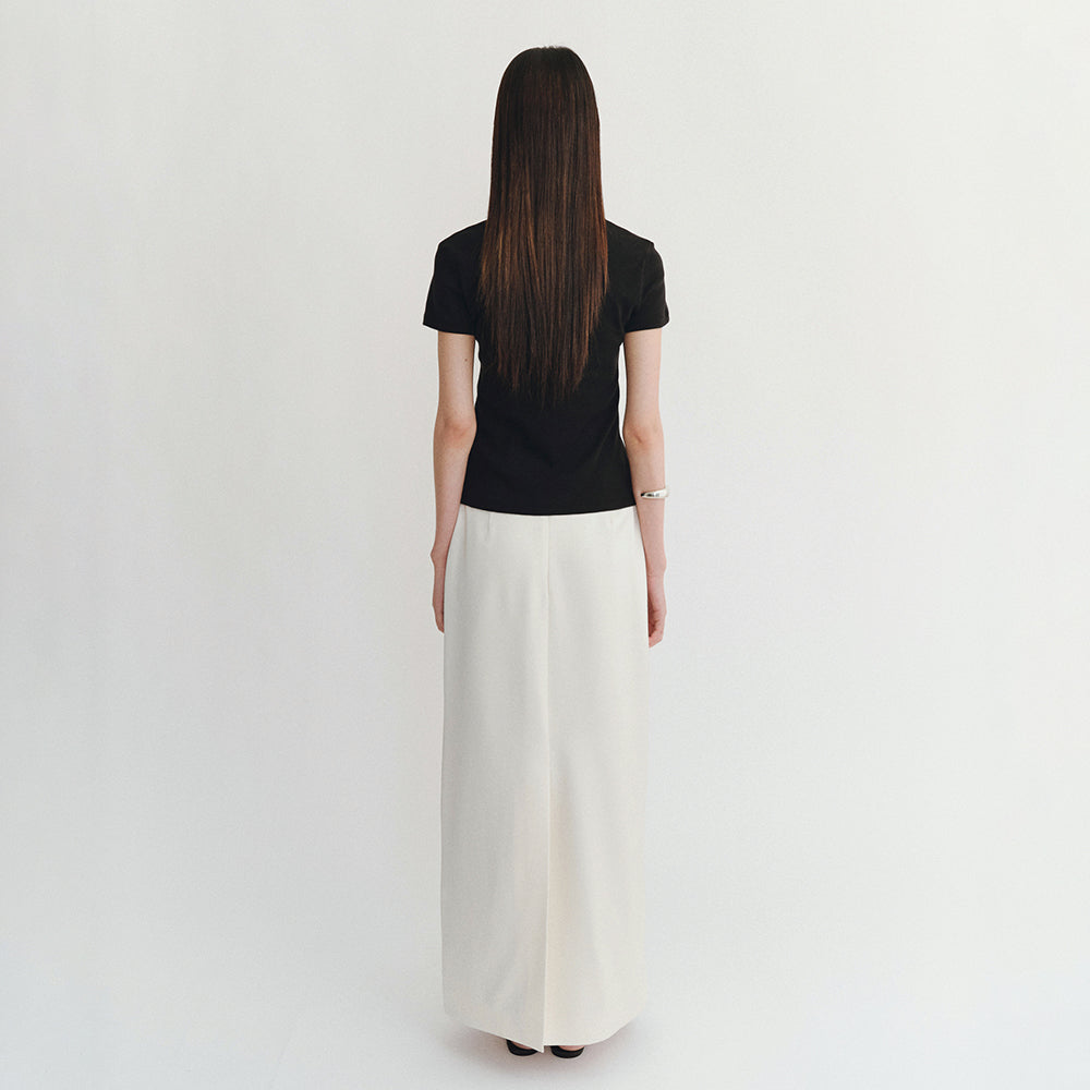 DERS [1st] Tess 90s basic t-shirt - black