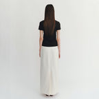 DERS [1st] Tess 90s basic t-shirt - black