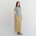 DERS [1st] Tess 90s basic t-shirt - gray