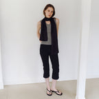 DERS Uma 90s V-neck sleeveless - gray