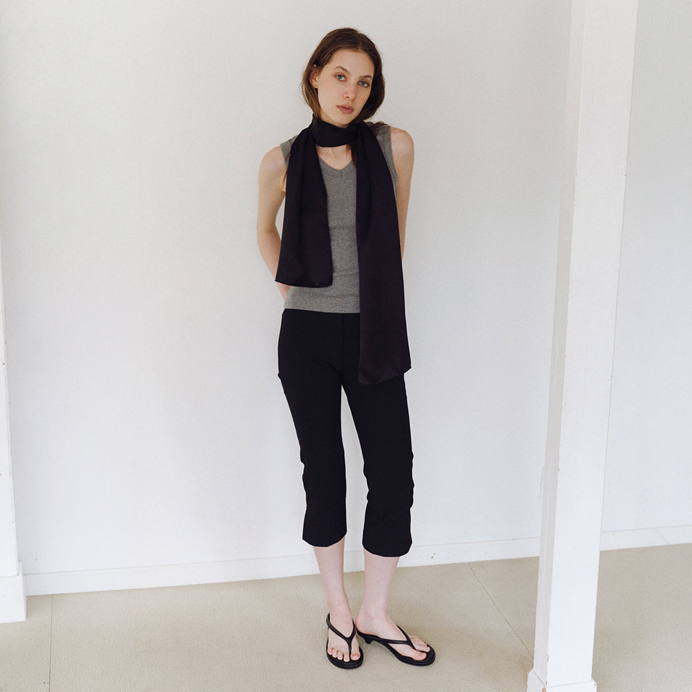 DERS Uma 90s V-neck sleeveless - gray