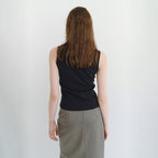 DERS [2nd] Uma 90s V-neck sleeveless - Black