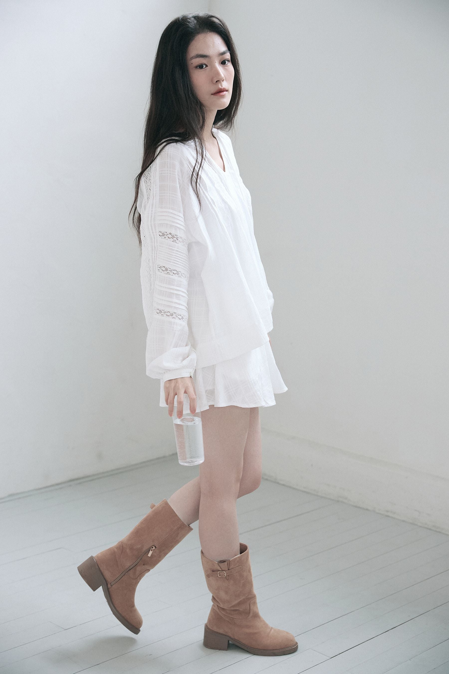 YOONSEUL [2nd reorder] Mond lace blouse