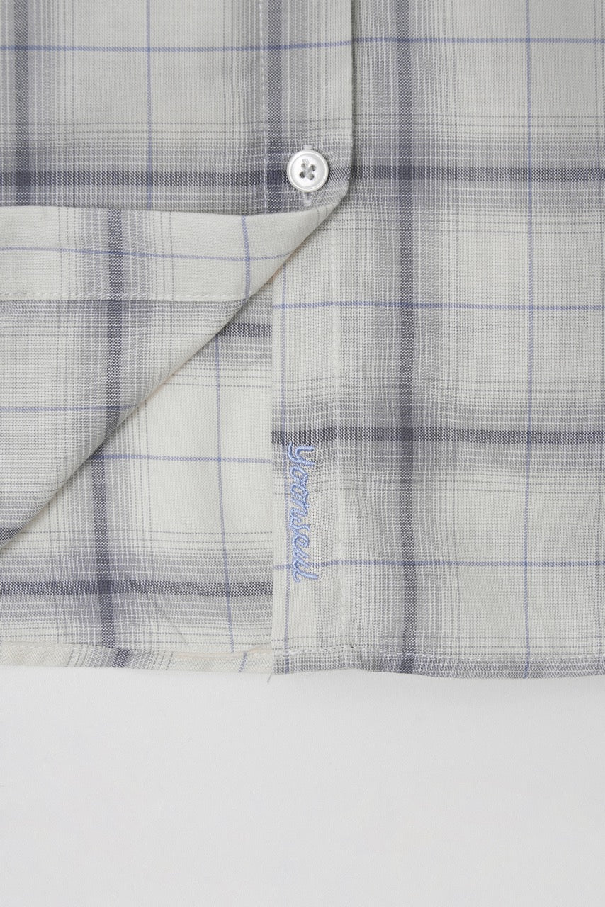 YOONSEUL The blues check shirt