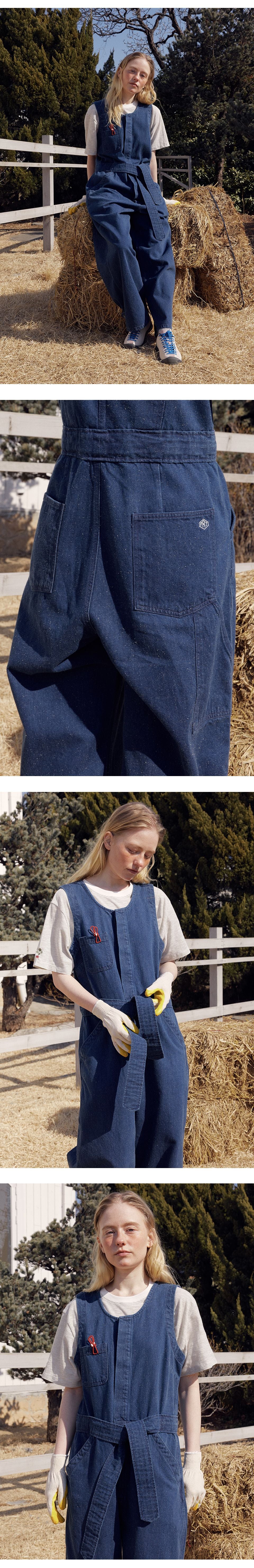 FRITUR FRITUR Jumpsuit Belted Overalls