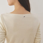 MANGOMANYPLEASE CROFFLE SLIM TEE_CREAMY LEMON