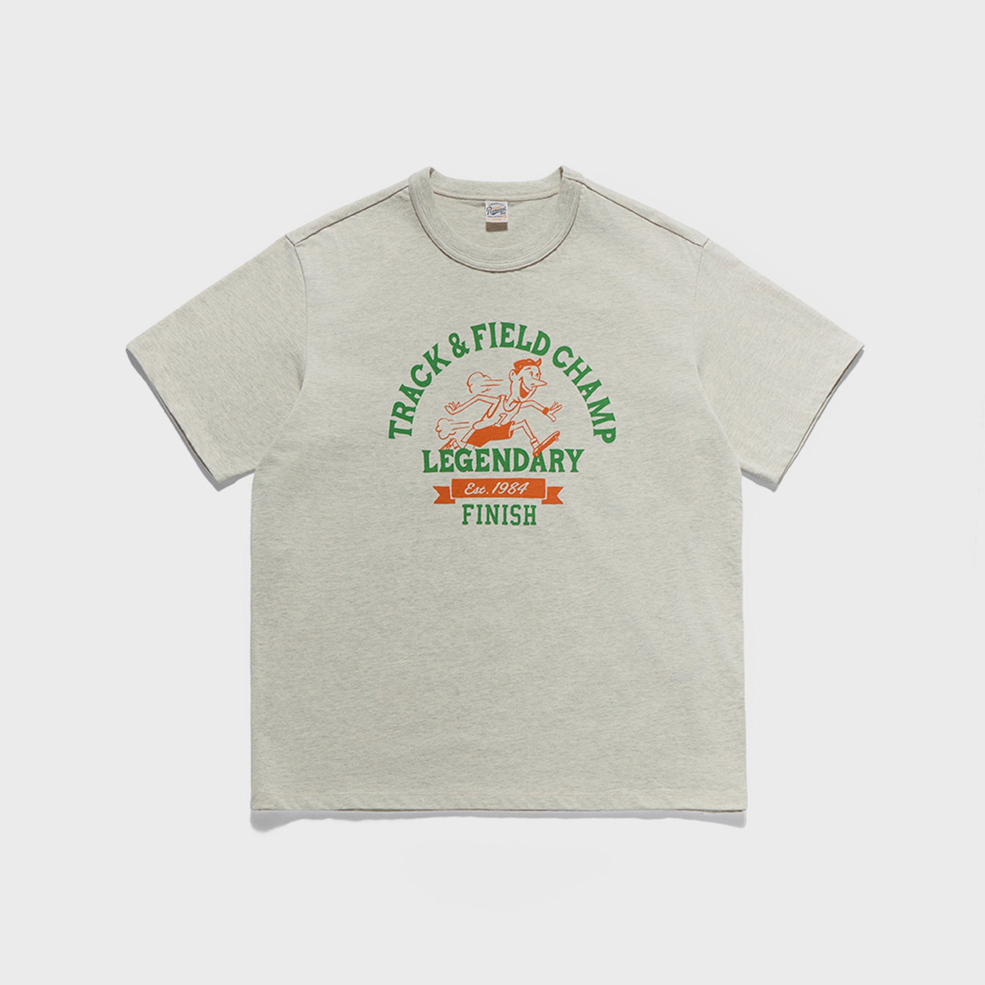 EASTLOGUE PERMANENT TRACK & FIELD CHAMP T-SHIRTS / OATMEAL
