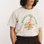 EASTLOGUE PERMANENT TRACK & FIELD CHAMP T-SHIRTS / OATMEAL