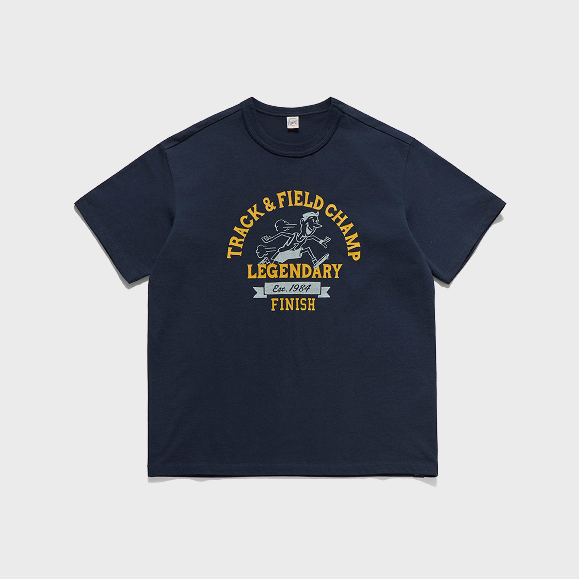 EASTLOGUE PERMANENT TRACK & FIELD CHAMP T-SHIRTS / NAVY