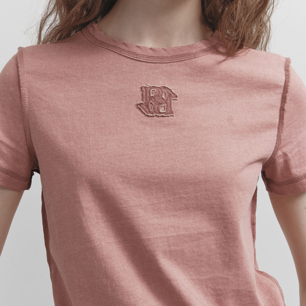 RAIVE Pigment New Embroidered T-shirt VW5SE520_3color