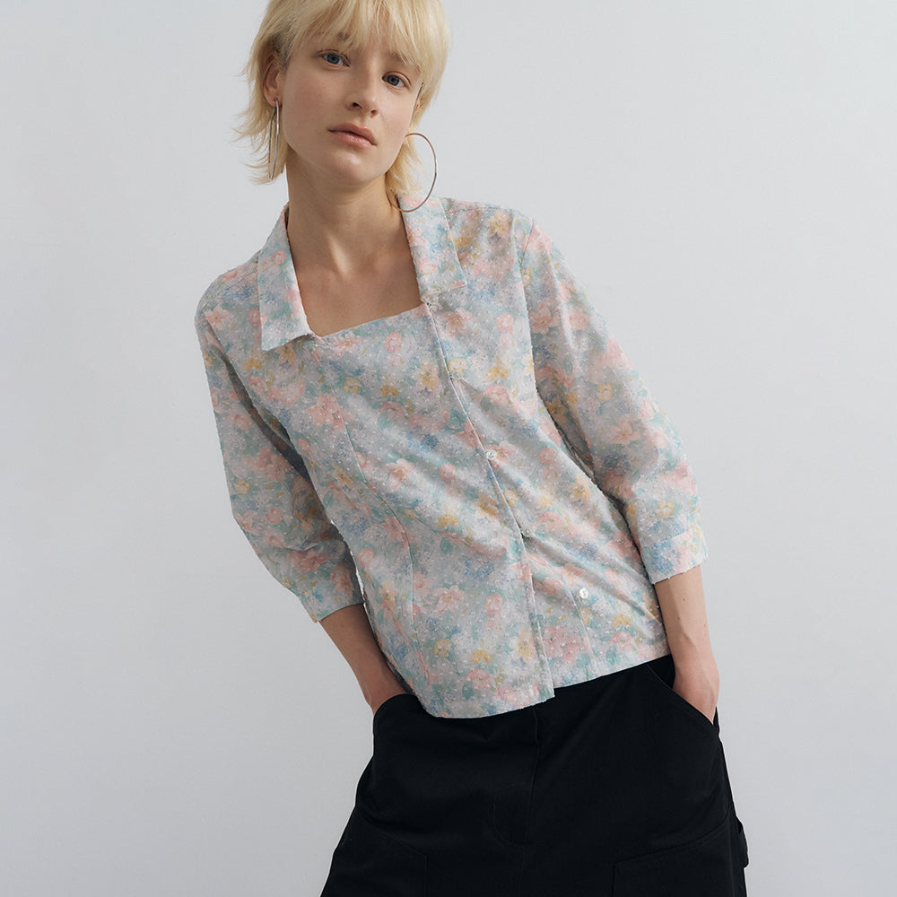 PoshyFreckles [4th] Bloom Double Blouse_Mix