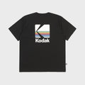 KODAK APPAREL Rainbow Sorona Short Sleeve T-Shirt BLACK