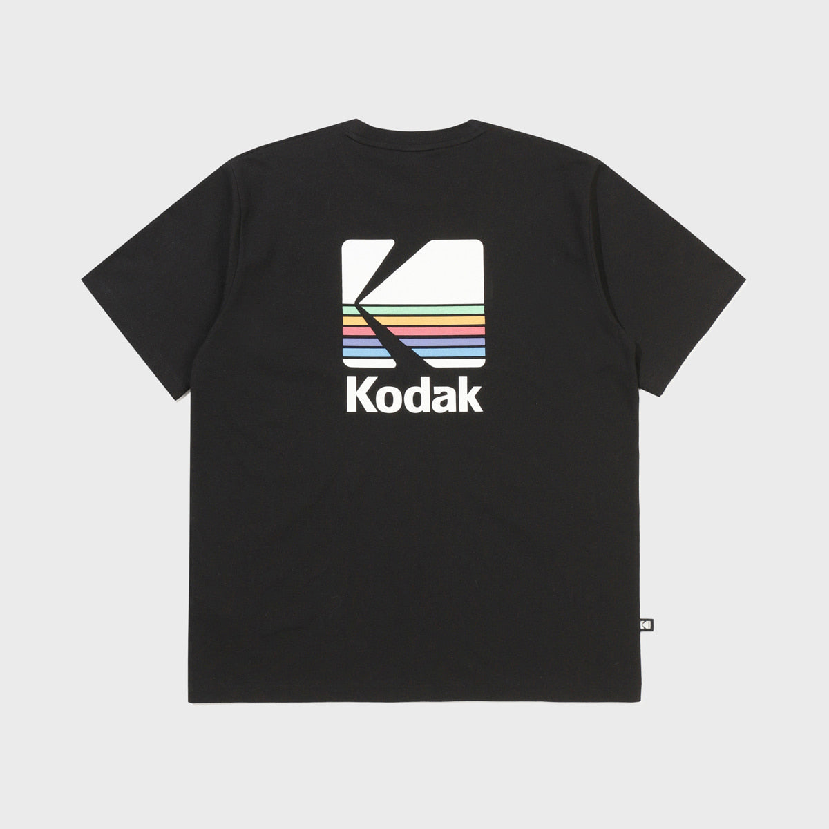 KODAK APPAREL Rainbow Sorona Short Sleeve T-Shirt BLACK
