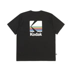 KODAK APPAREL Rainbow Sorona Short Sleeve T-Shirt BLACK