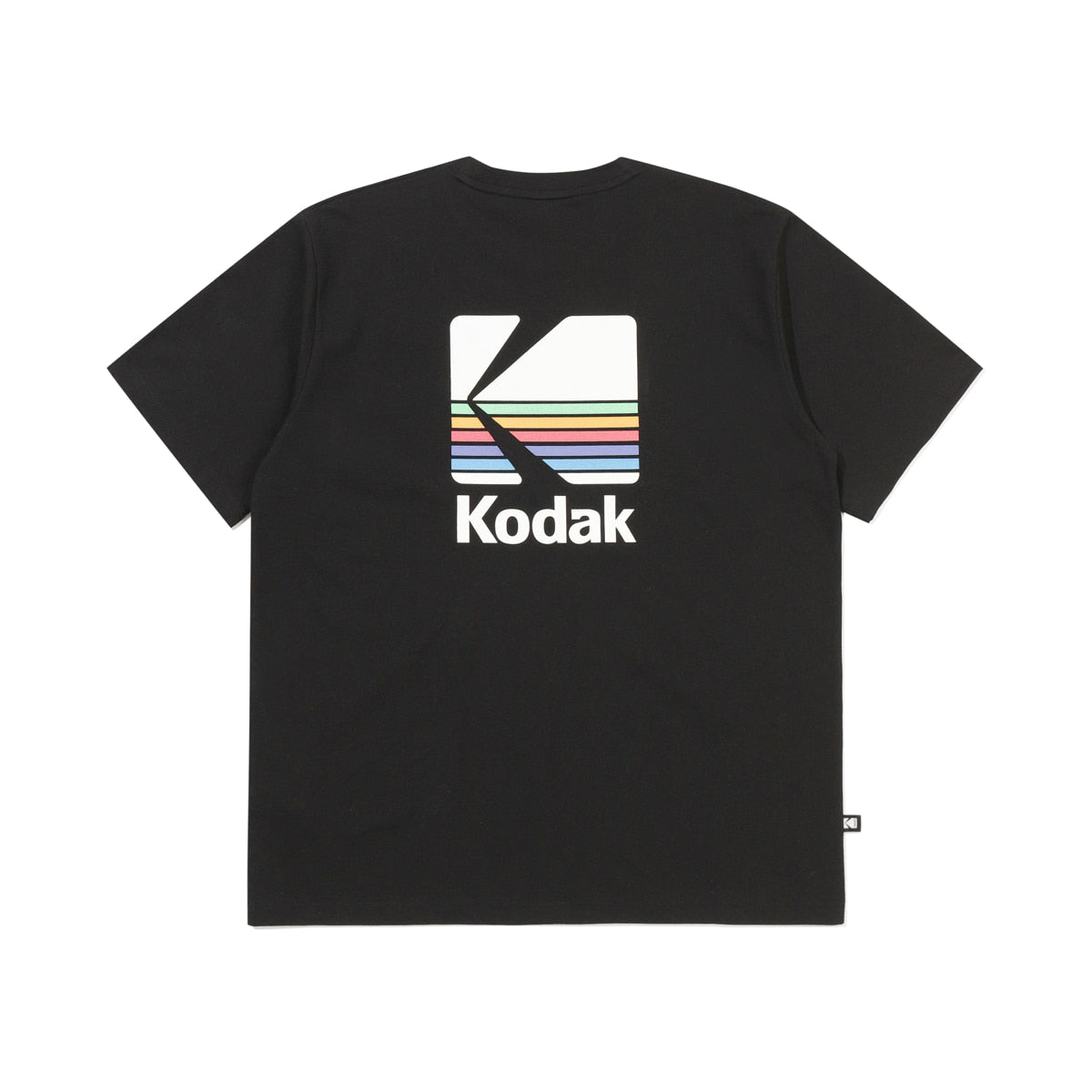 KODAK APPAREL Rainbow Sorona Short Sleeve T-Shirt BLACK