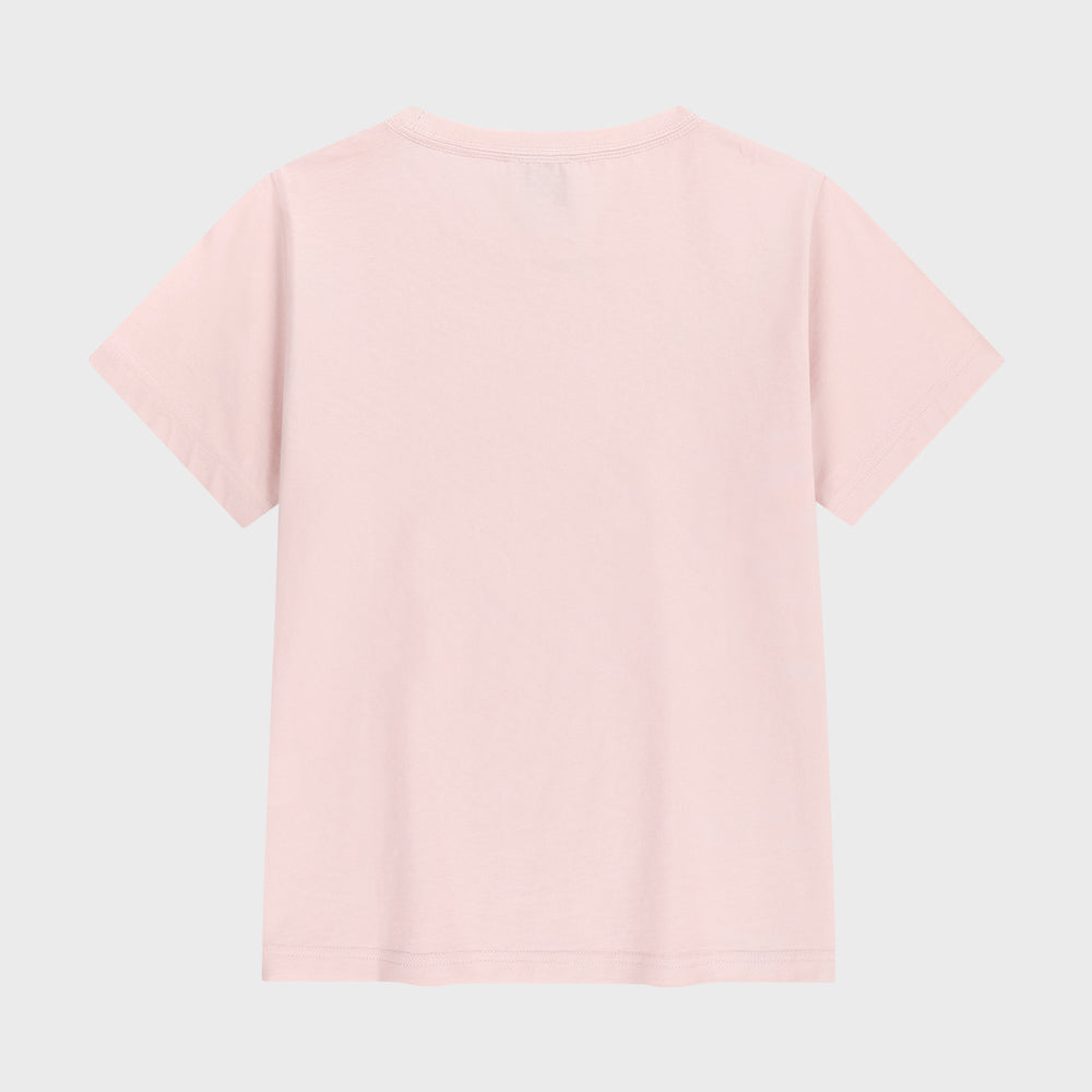 MARITHÉ+FRANҪOIS GIRBAUD W CLASSIC LOGO TEE light pink