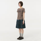 OHESHIO VINTAGE DRAGONFLY SLIM T-SHIRT, BROWN