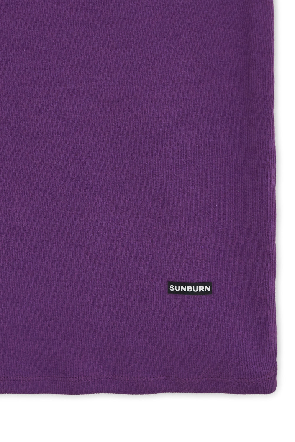 SUNBURNPROJECT EASY ROUND NECK SLEEVELESS TOP, PURPLE