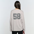 SUNBURNPROJECT 58 EASY LONG SLEEVE TOP, GRAY