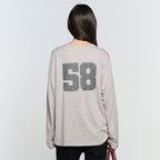 SUNBURNPROJECT 58 EASY LONG SLEEVE TOP, GRAY
