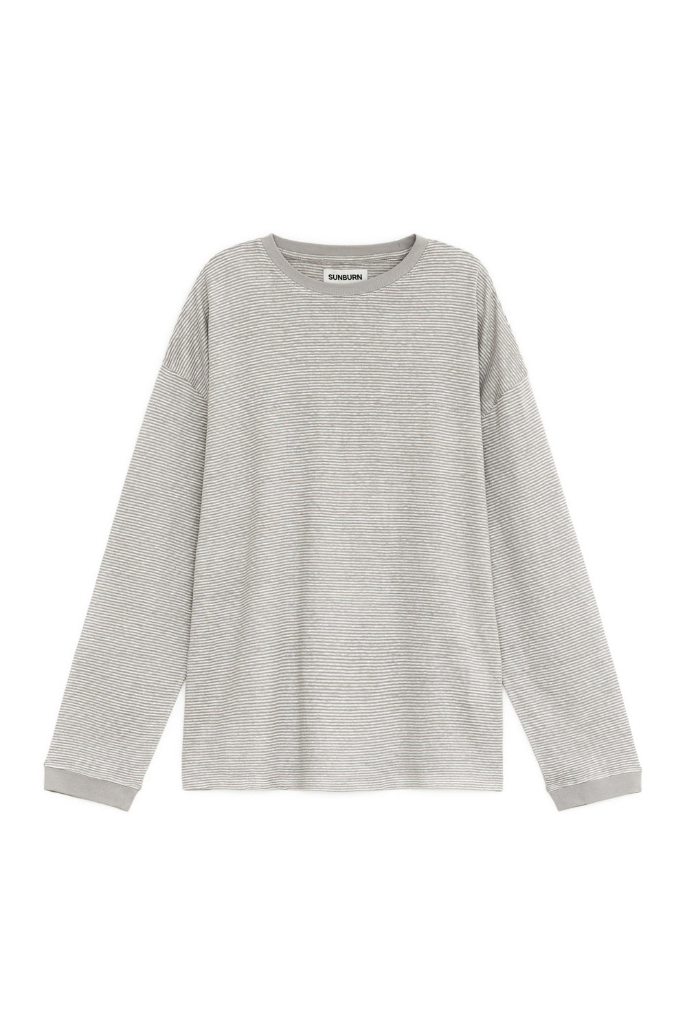 SUNBURNPROJECT 58 EASY LONG SLEEVE TOP, GRAY