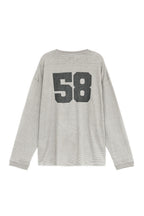 SUNBURNPROJECT 58 EASY LONG SLEEVE TOP, GRAY