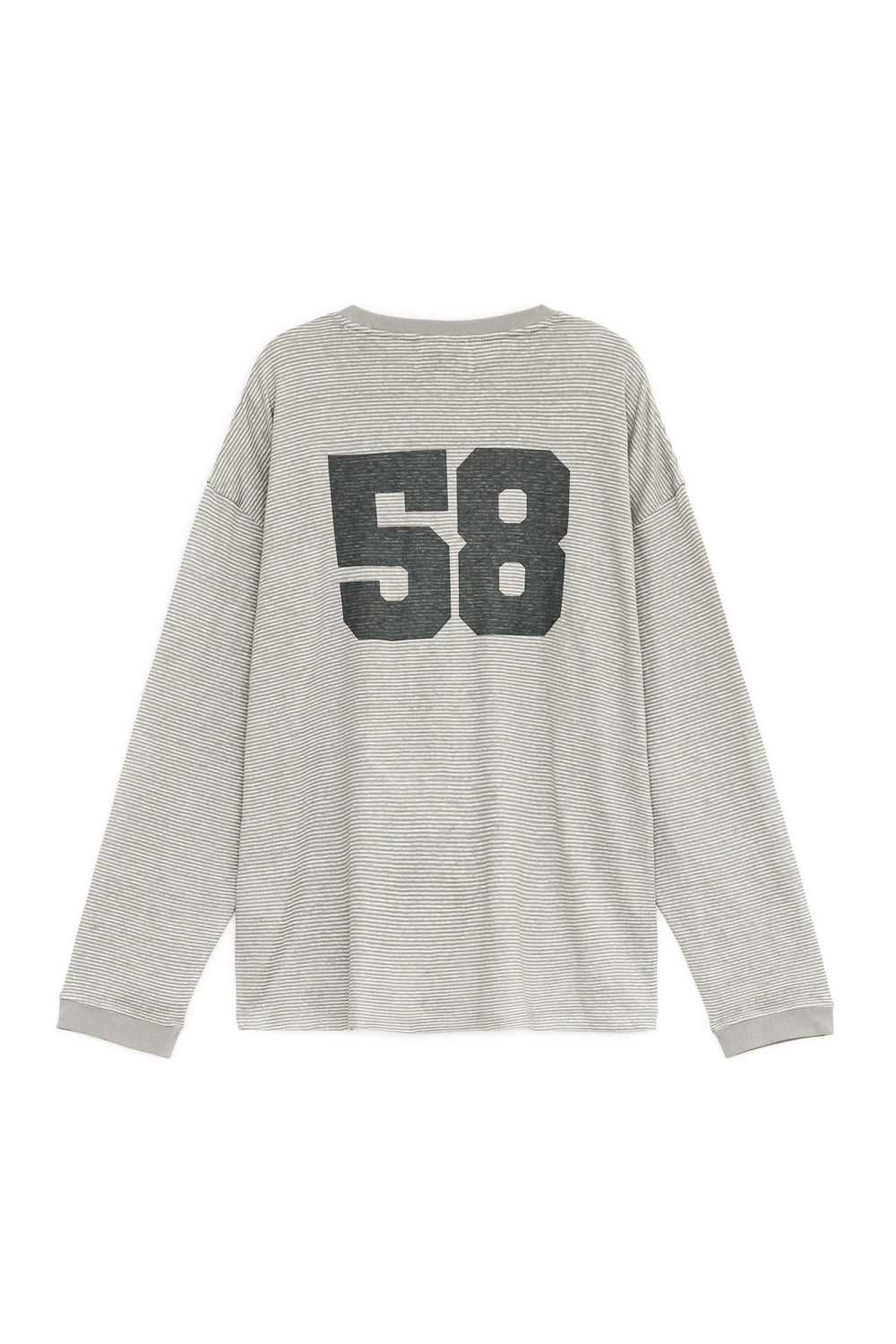 SUNBURNPROJECT 58 EASY LONG SLEEVE TOP, GRAY