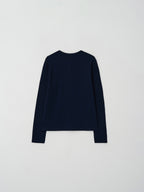 L'EAU [3rd] Tom waffle henley t-shirt_navy