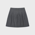SHUSHUTONG (W) LOW-WAIST PLEATED SKIRT (GREY)