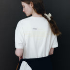 FOR YOUR EYES ONLY FYEO Lettering Loose T-shirt (White)