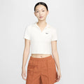 NIKE Sportswear Essential Short Sleeve Polo Top W - Sale:Black / DV7885-133