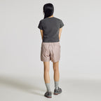 NEW BALANCE NBNEG2W412 / WOMEN Essential JoongAng Letter Short Sleeve T-Shirt (CHARCOAL)