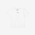 NEW BALANCE NBNEG2W412 / WOMEN Essential JoongAng Letter Short Sleeve T-Shirt (WHITE)