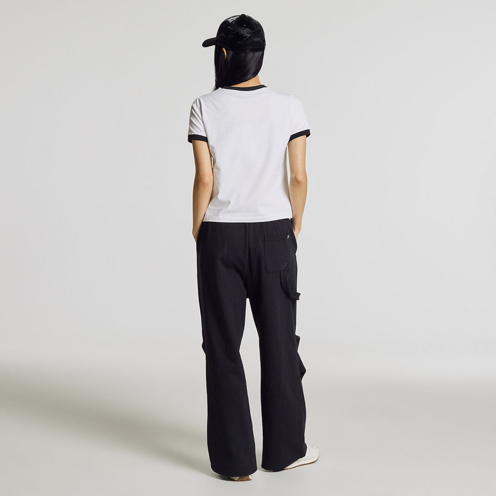 NEW BALANCE NBNEG2W462 / WOMEN IV short sleeve t-shirt (WHITE)