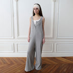 THEPORTA THEPORTA Jumpsuit Ribbed Button Long