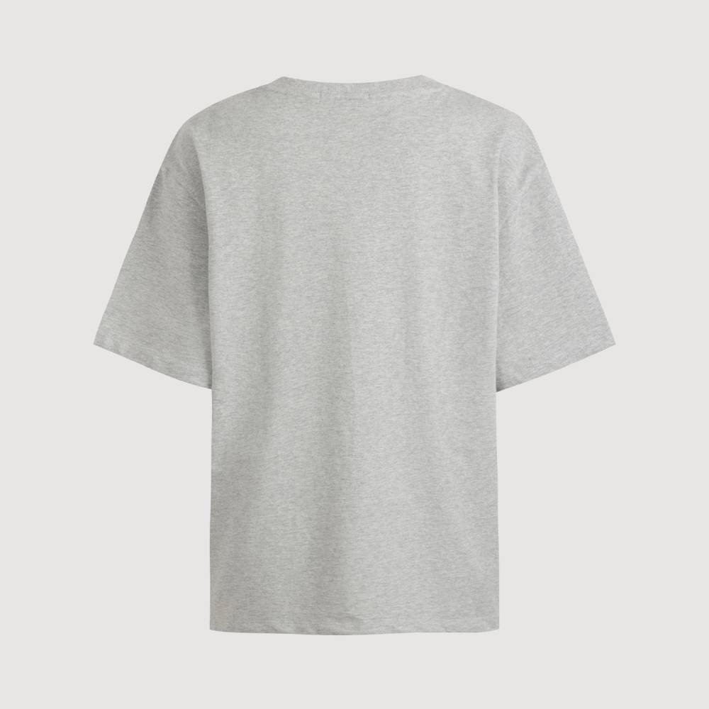 LUCKY CHOUETTE Chouetties by LUCKY CHOUETTE Graphic Short Sleeve T-shirt (melange grey) LATAX26300GYM