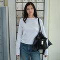 LOW CLASSIC Lc LONG-SLEEVE TEE_WHITE [LC267TS06WH]
