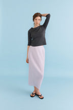 HACER Silket Boatneck T-Shirt (5color)