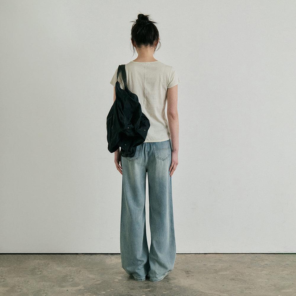 MONOCHROME [online exclusive] 26 rhea slim t-shirt (2color)