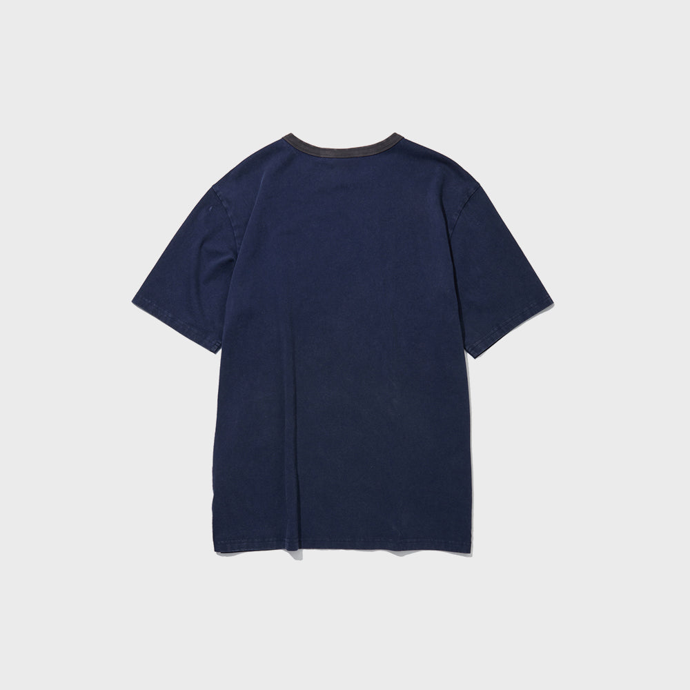 PENFIELD Vintage Series I YAM WHAT I YAM Short Sleeve T-Shirt Navy_FS2KT52U